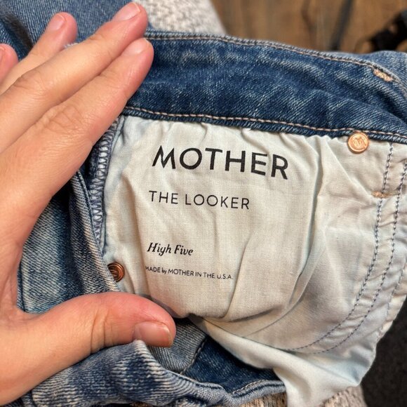 Mother The Looker jeans in High Five wash - Picture 5 of 7